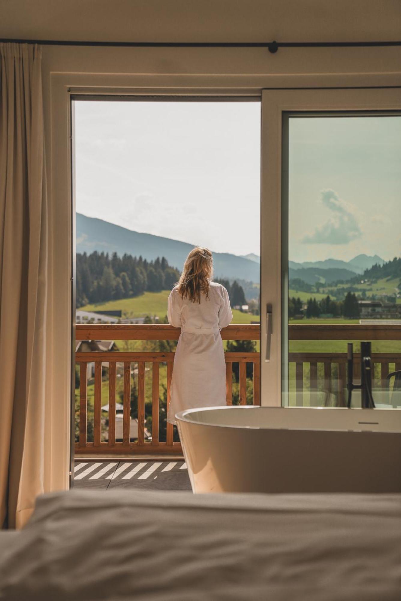 Ferienwelt Kesselgrub Hotel In Altenmarkt-Zauchensee Алтенмаркт им Понгау Екстериор снимка